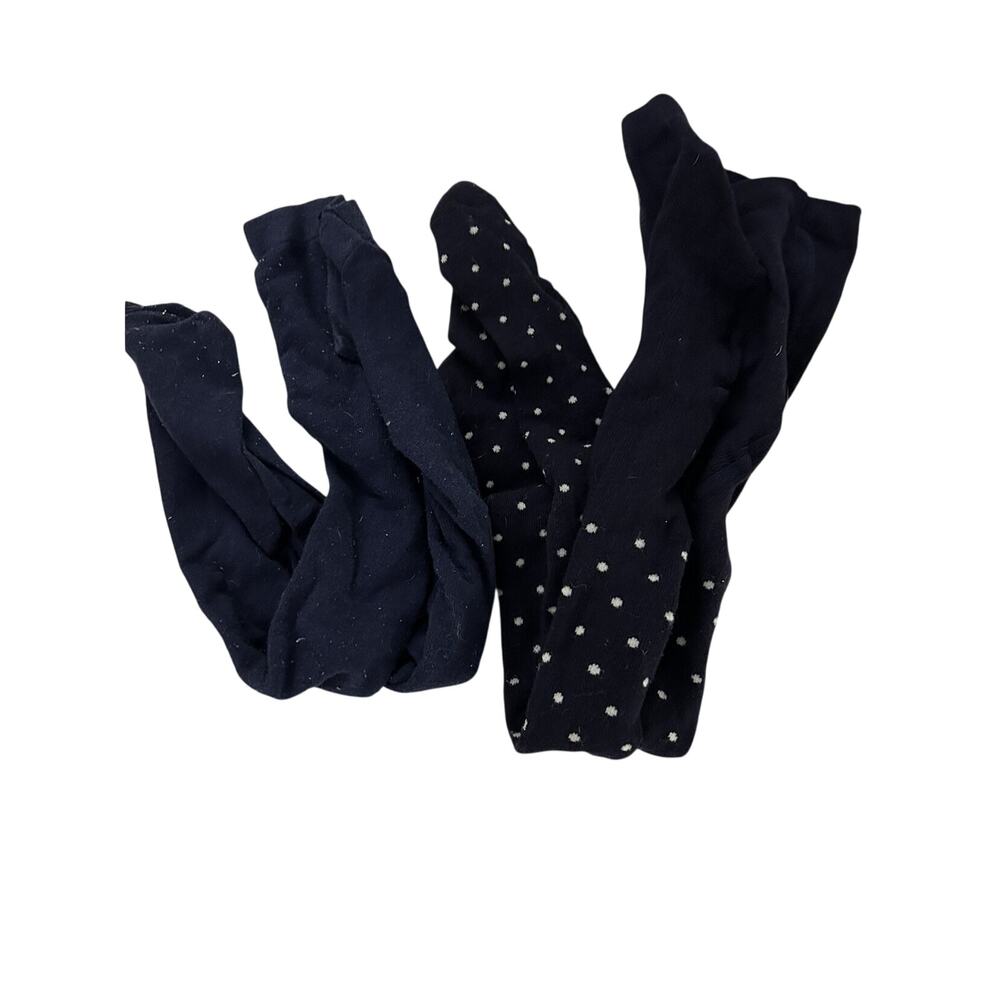 Gymboree Navy Dot Tights